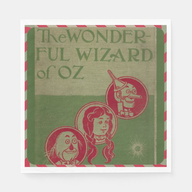 Wizard of Oz Paper Napkin (Front)