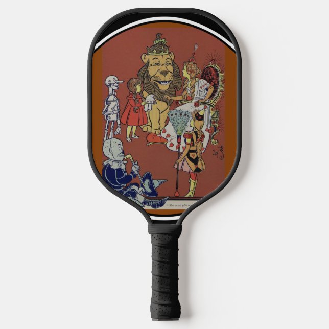 Wizard of Oz Pickle Ball Paddle (Front)