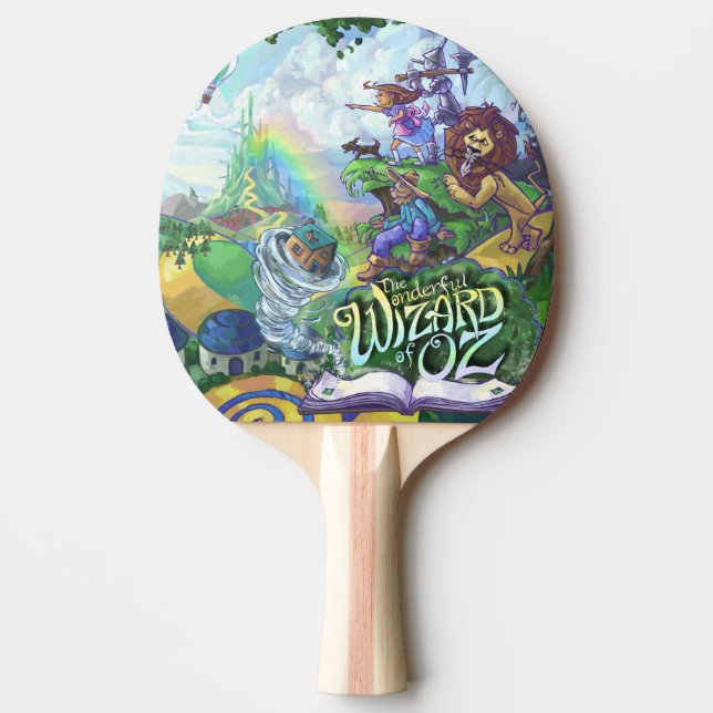 Wizard of Oz Ping Pong Paddle (Front)