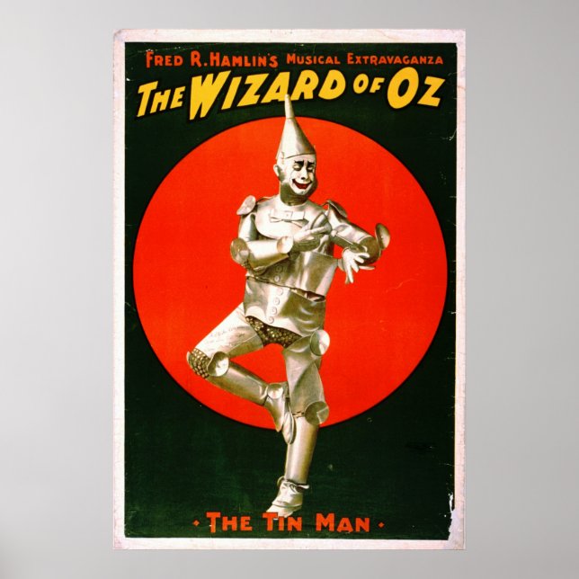 Wizard of Oz - Tin Man 1903 Poster (Front)