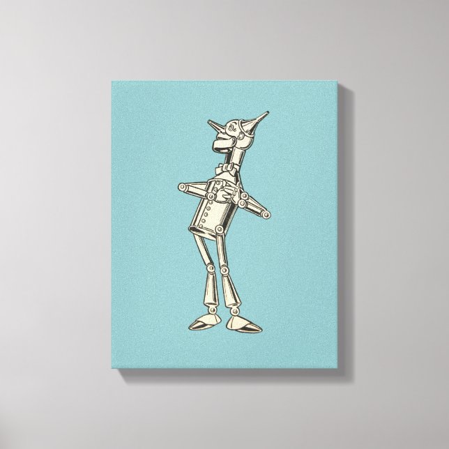 Wizard of Oz Tin Man Canvas Print (Front)