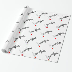 Wizard of Oz Tinman Wrapping Paper