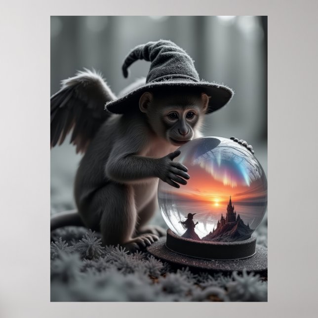 Wizard of Oz Wicked flying monkey Poster (Front)