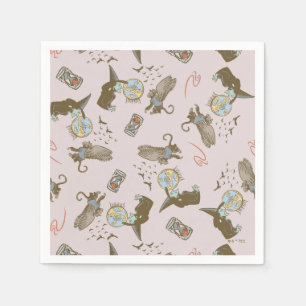 Wizard of Oz™ Wicked Witch™ Crystal Ball Pattern Napkin