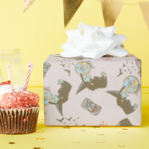 Wizard of Oz™ Wicked Witch™ Crystal Ball Pattern Wrapping Paper