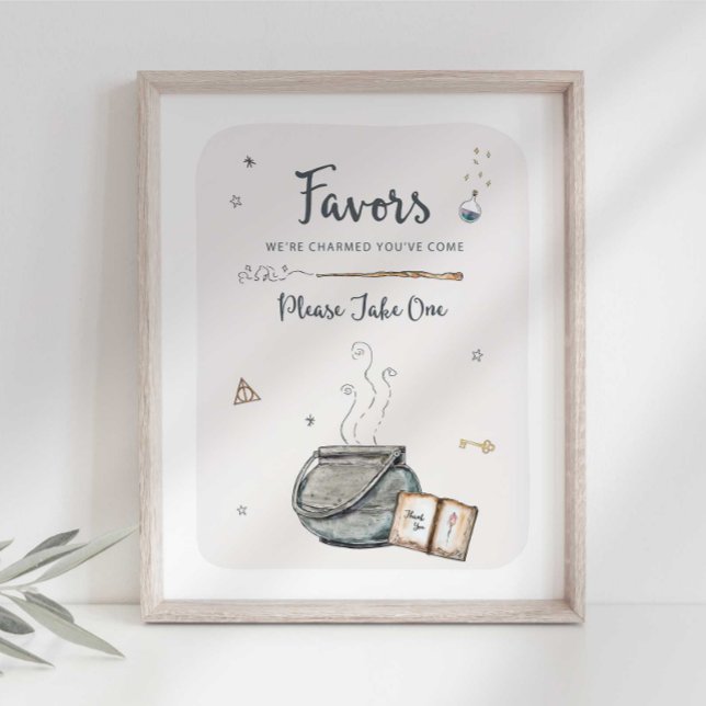 Wizard Party Favour Sign (Creator Uploaded)