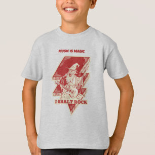 Wizard playing guitar T-Shirt