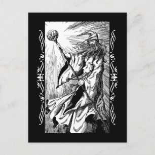 Wizard Postcard