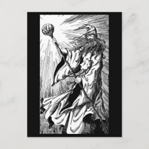 Wizard Postcard