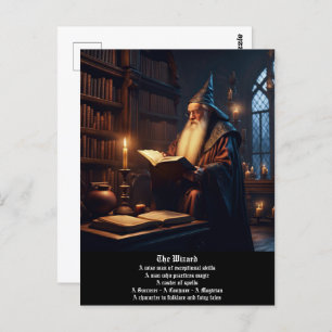 Wizard Postcard