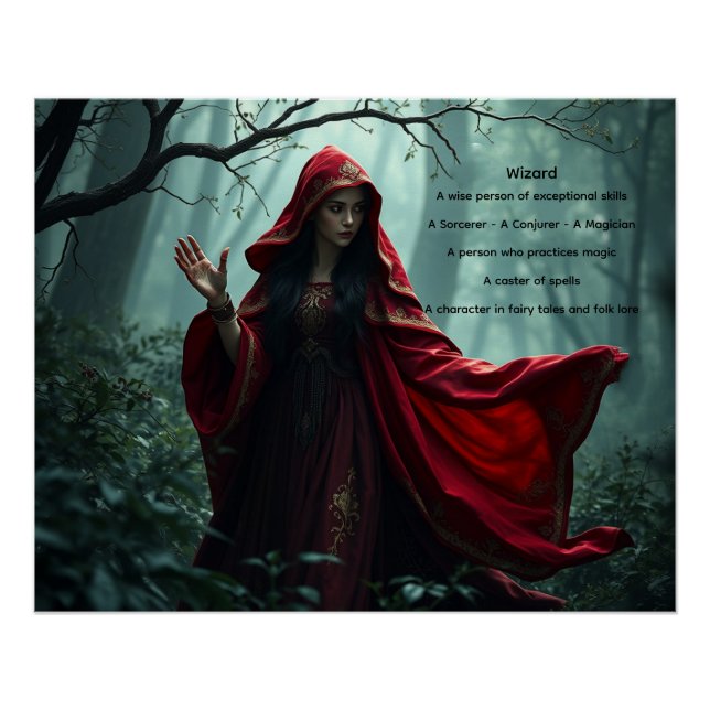 Wizard Poster (Front)