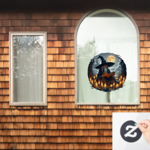 Wizard reading a Book - Wicca Halloween 2