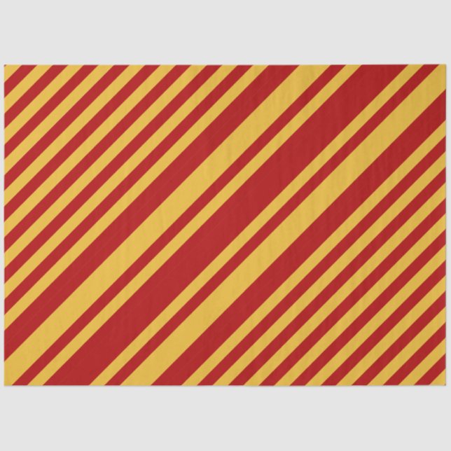 Wizard Red and Gold Tissue Paper (Front)