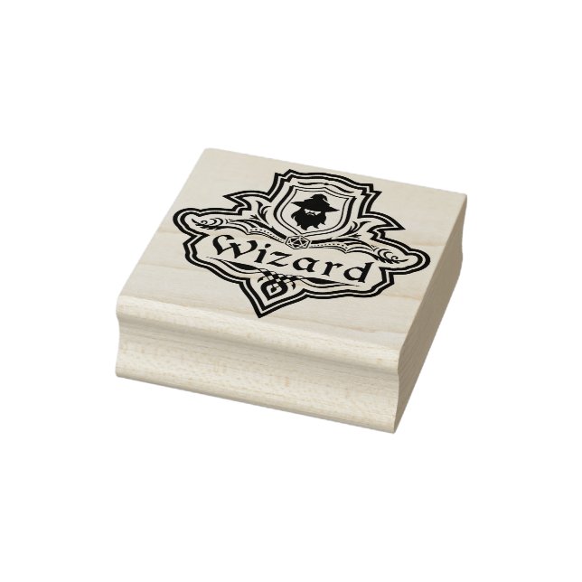 Wizard Rubber Stamp (Stamp)