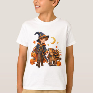 Wizard & Spicomellus Halloween T-Shirt
