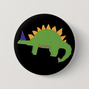 Wizard Stegosaurus pin