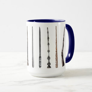 Wizard Wand Mug in Blue