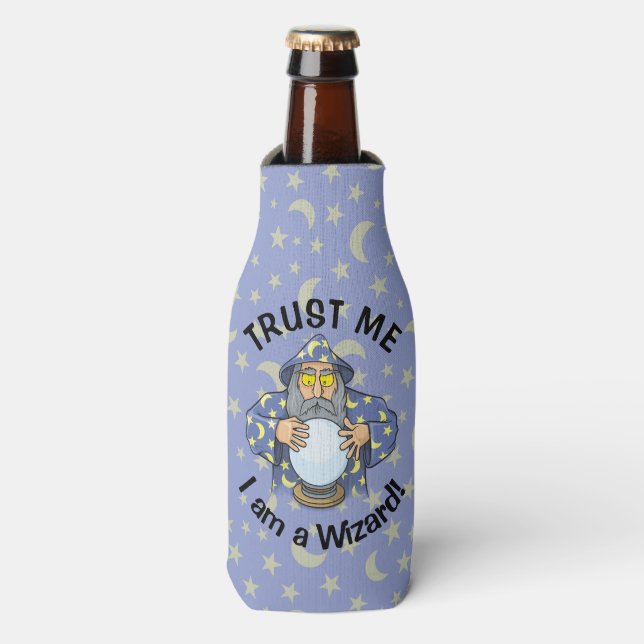 Wizard with Ball Bottle Cooler (Bottle Front)