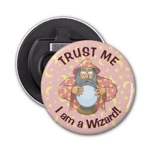 Wizard with Ball Bottle Opener
