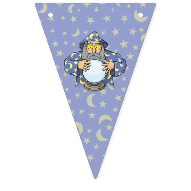 Wizard with Ball Bunting (First Flag)