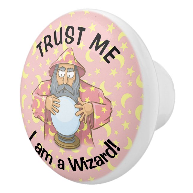Wizard with Ball Ceramic Knob (Right)