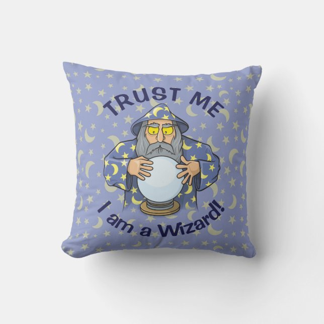 Wizard with Ball Cushion (Front)