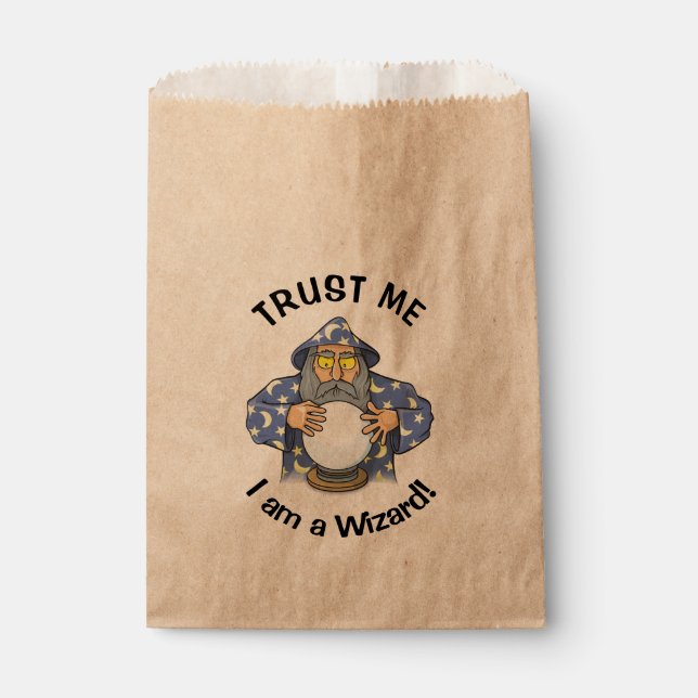 Wizard with Ball Favour Bags (Front)