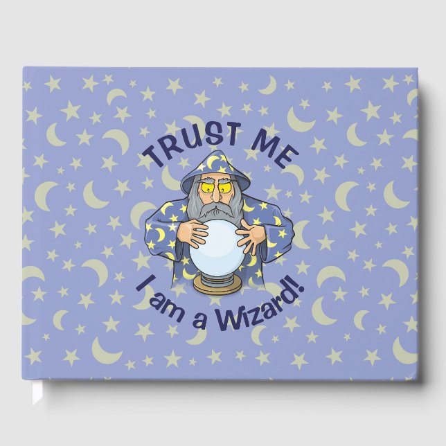 Wizard with Ball Guest Book (Front)