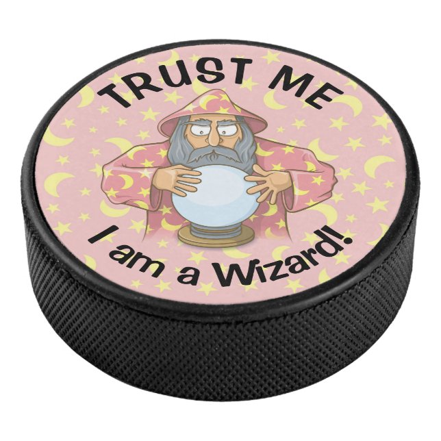 Wizard with Ball Hockey Puck (3/4)