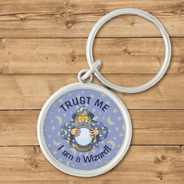 Wizard with Ball Key Ring (Creator Uploaded)