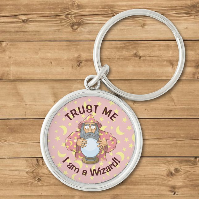 Wizard with Ball Key Ring (Creator Uploaded)