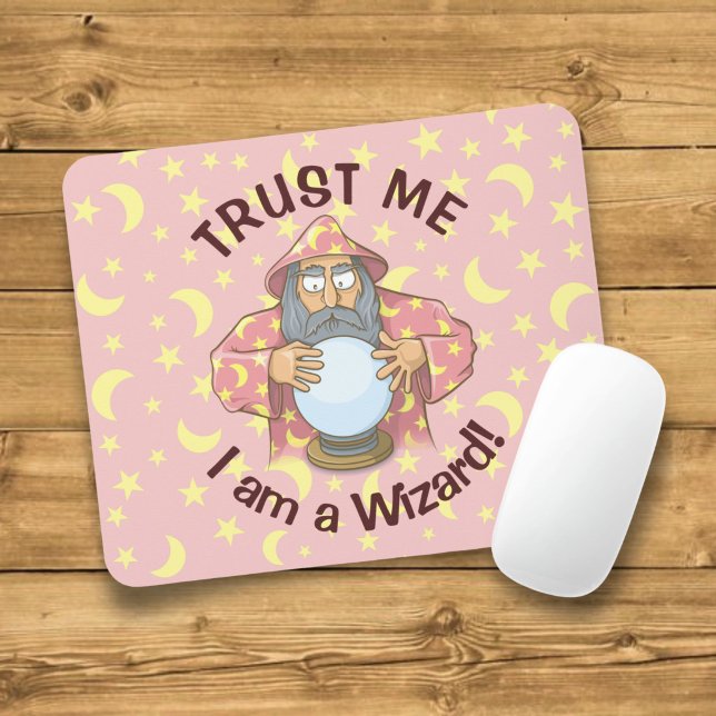 Wizard with Ball Mouse Pad (Creator Uploaded)