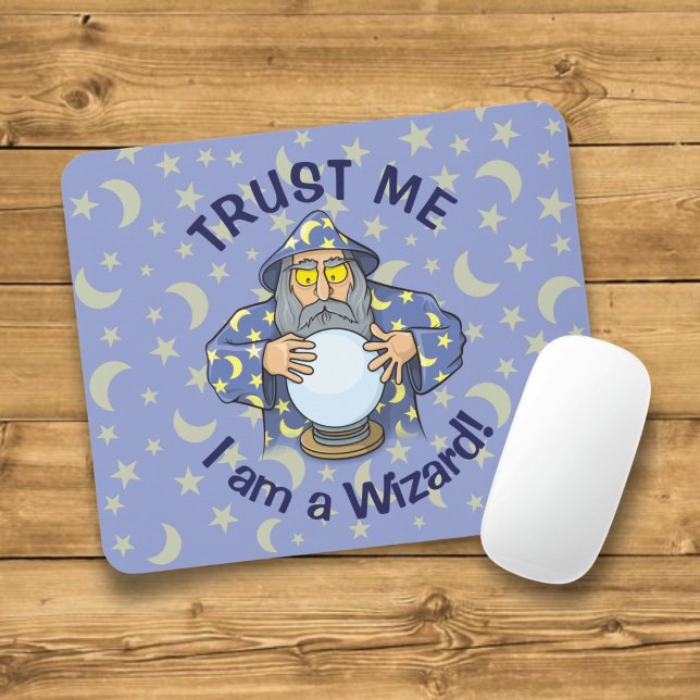 Wizard with Ball Mouse Pad (Creator Uploaded)