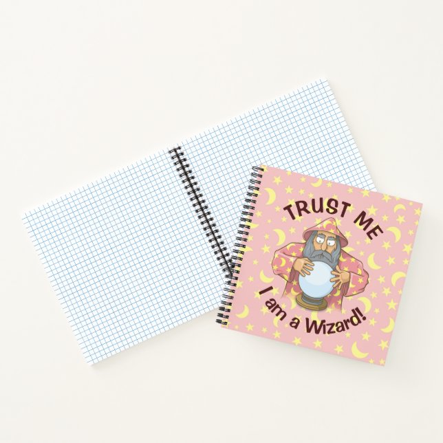 Wizard with Ball Notebook (Inside)