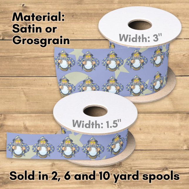 Wizard with Ball Satin Ribbon (Creator Uploaded)