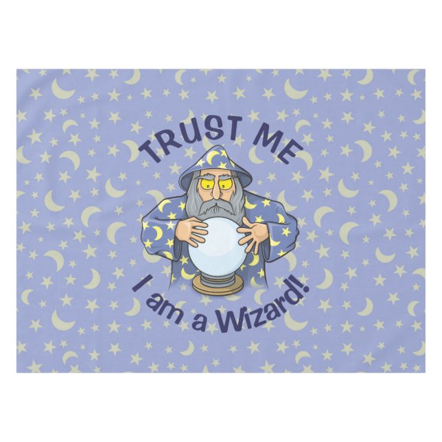 Wizard with Ball Tablecloth (Front (Horizontal))