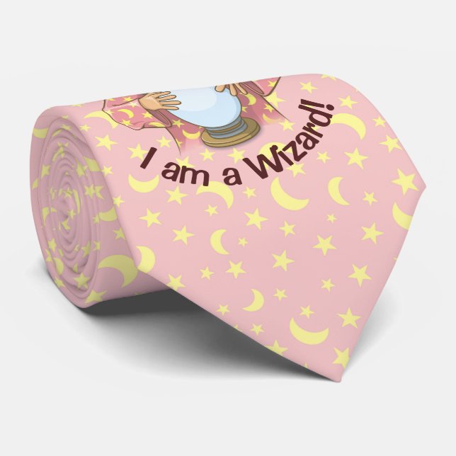 Wizard with Ball Tie (Rolled)