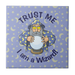 Wizard with Ball Tile