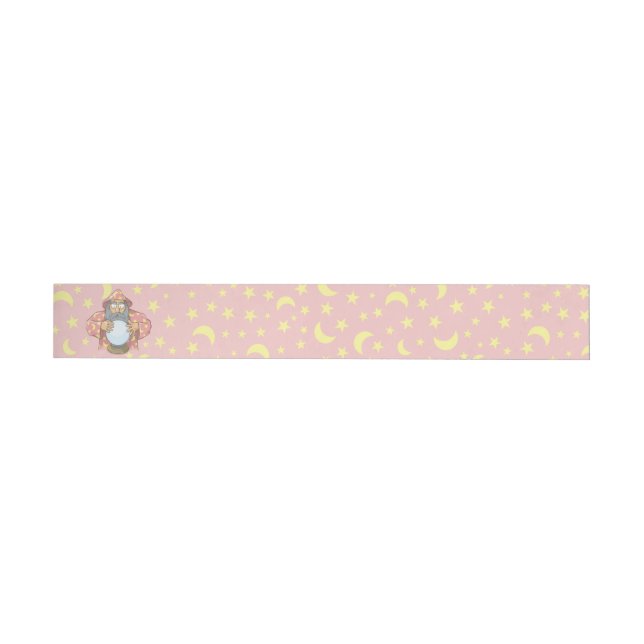 Wizard with Ball Wraparound Address Label (Individual)