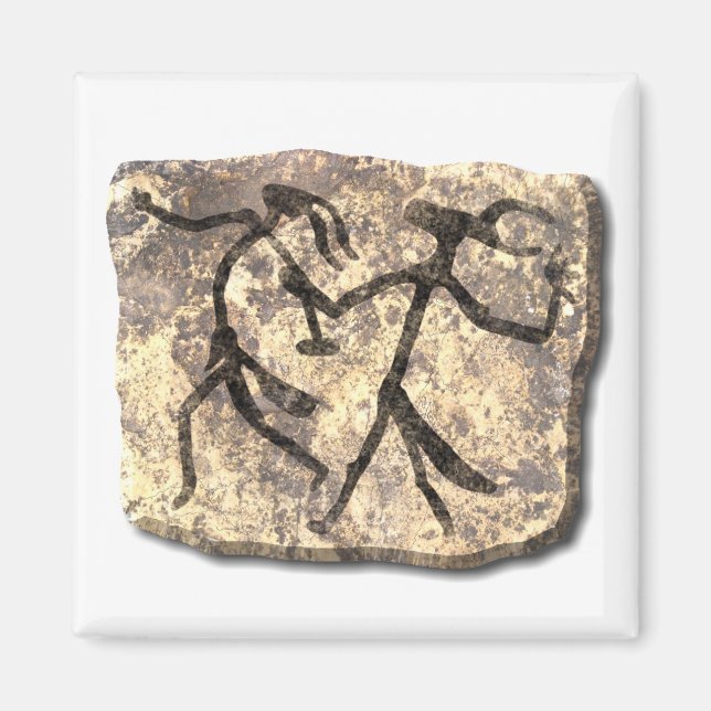 Wizards Dance stone magnet (Front)