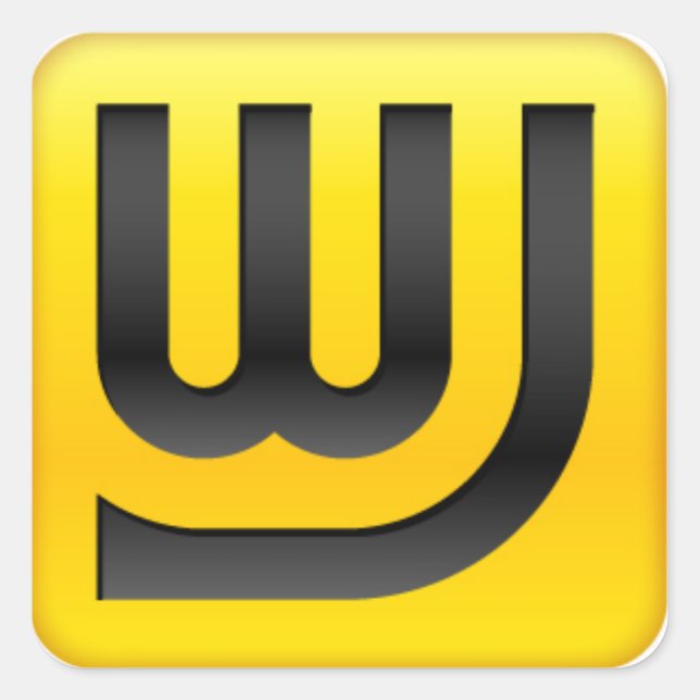 WJ Icon 1.5in Sticker (Front)