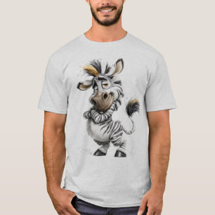 wjhimsical Zebra T-Shirt