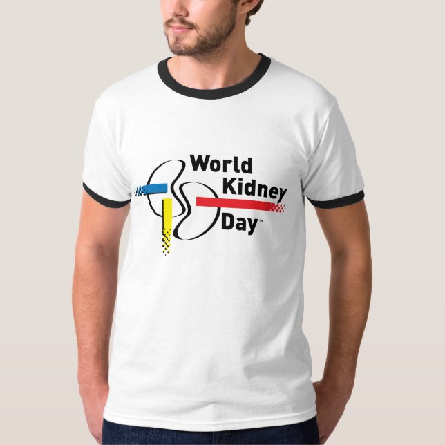 WKD Men's Ringer T-shirt (Front)