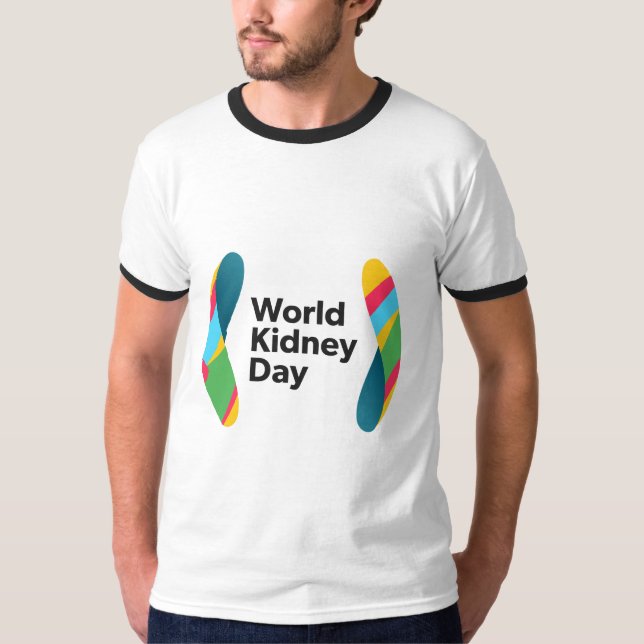 WKD Men's Ringer T-shirt (Front)