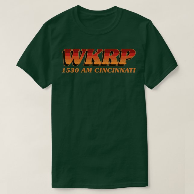 WKRP 1530 CINCINNATI T-Shirt (Design Front)