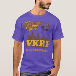 WKRP in Cincinnati 1978 Thanksgiving Turkey Drop T-Shirt