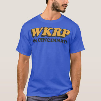 WKRP In Cincinnati VintageStyle Faded Tribute Logo T-Shirt