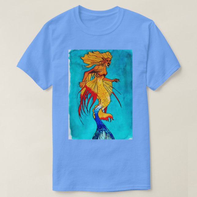 Wlidlife Mermaid T-Shirt (Design Front)