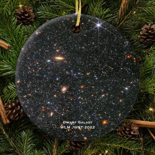 WLM James Webb Space Telescope Hi-Res Christmas Ceramic Tree Decoration