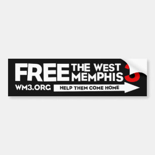 WM3 HELP THEM bumper sticker